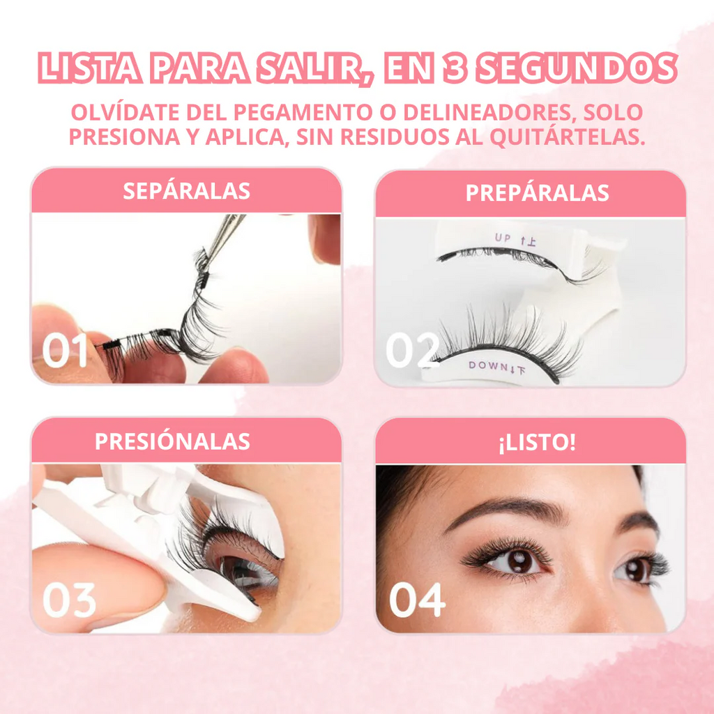 Pestañas Magnéticas