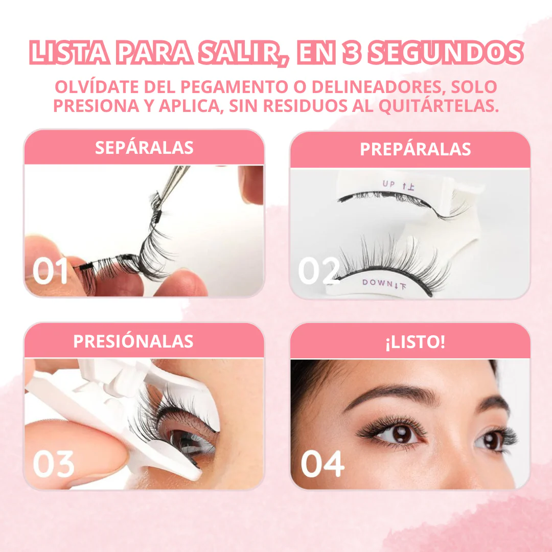 Pestañas Magnéticas